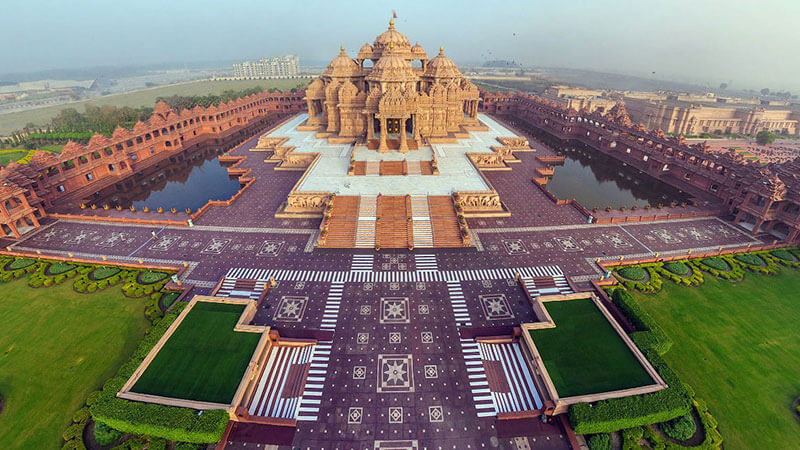 Top 50 Famous Temples in India - Akshardham Temple
