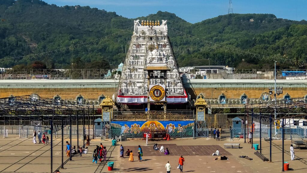 Top 50 Famous Temples in India - Tirupati Balaji Temple