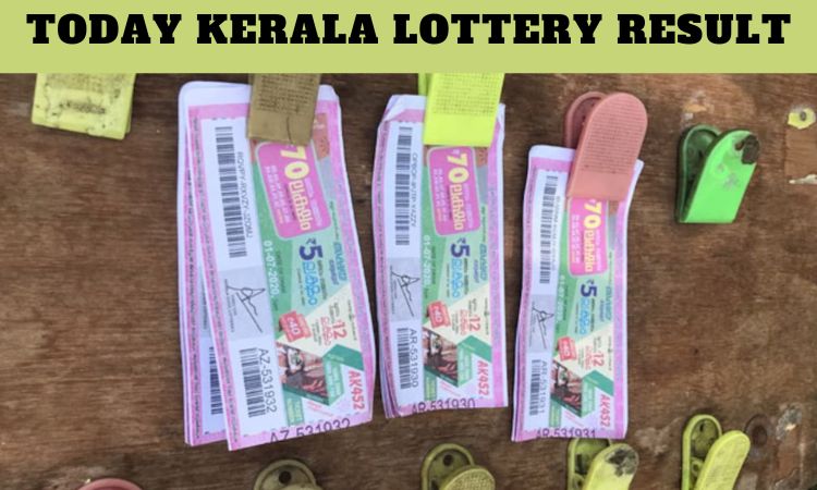 Today Kerala Lottery Result