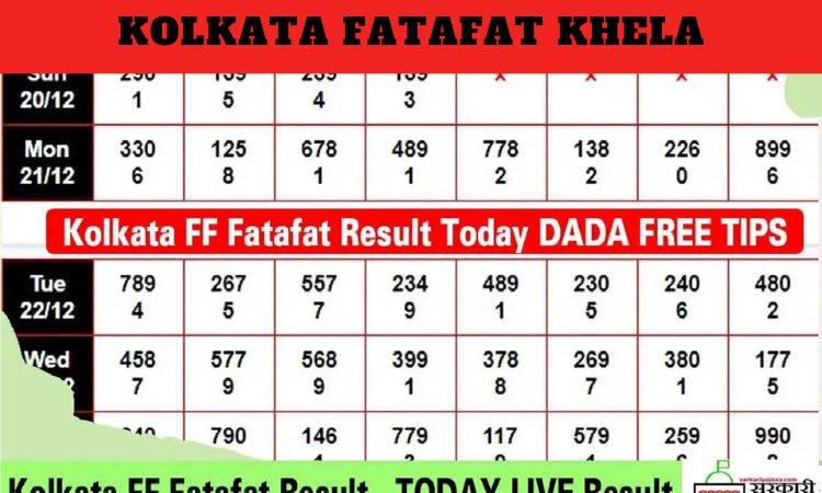 Kolkata Fatafat Khela