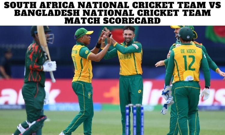 South Africa National Cricket Team vs Bangladesh National Cricket Team Match Scorecard