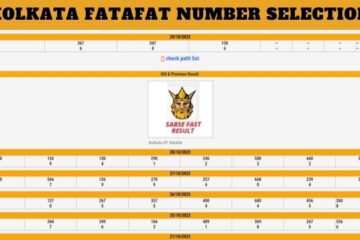 Kolkata Fatafat Number Selection