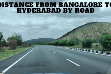 Distance From Bangalore to Hyderabad By Road