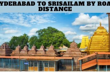 Hyderabad to Srisailam by Road Distance