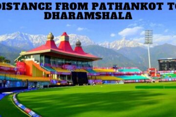 Distance From Pathankot to Dharamshala