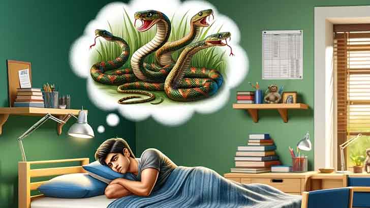 Snakes in Dream Meaning Hindu Astrology