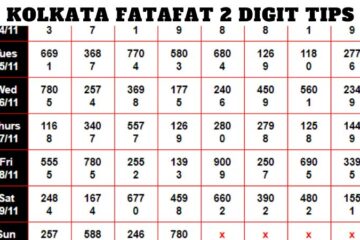 Strategies for Winning Kolkata Fatafat 2 Digit Bets