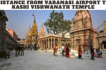 Distance from Varanasi Airport to Kashi Vishwanath Temple