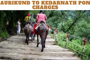 Gaurikund to Kedarnath Pony Charges