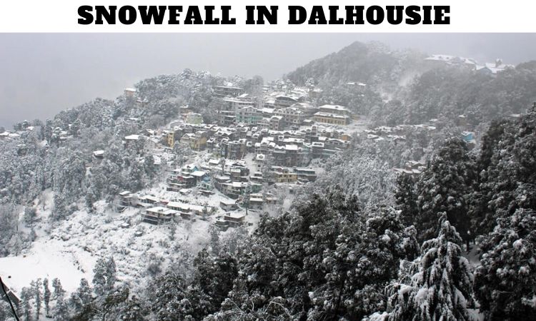 Snowfall in Dalhousie Himachal Pradesh