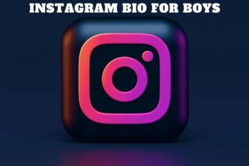 instagram bio for boys