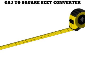 Gaj To Square Feet Converter