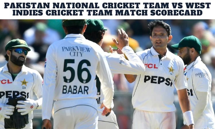 Pakistan National Cricket Team vs West Indies Cricket Team Match Scorecard