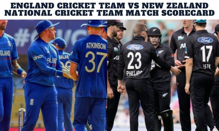 England Cricket Team vs New Zealand National Cricket Team Match Scorecard