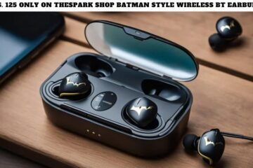 Rs. 125 Only on TheSpark Shop Batman Style Wireless BT Earbuds