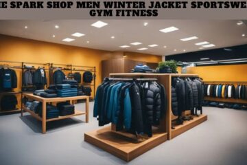 The Spark Shop Men Winter Jacket Sportswear Gym Fitness